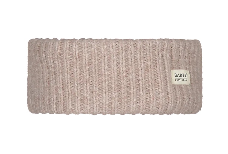 Barts Zias Stirnband gerippt mit gerader Passform und Fleecefutter - Beige/Braun Barts Zias Stirnband gerippt mit gerader Passform und Fleecefutter - Beige/Braun