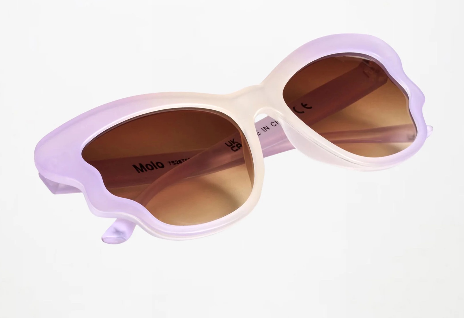 Molo Summer Sonnenbrille für Kinder - Farbverlauf Pastel Lilac 