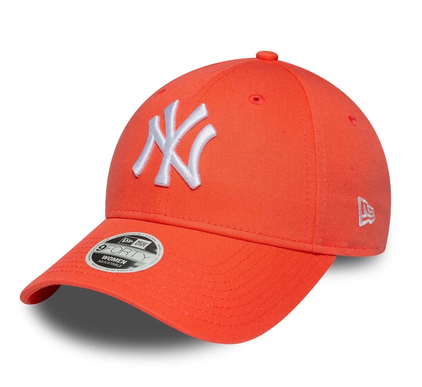 New Era Womens Orangene New York Yankees Damen MLB League Essential 9FORTY Verstellbare Cap New Era Womens Orangene New York Yankees Damen MLB League Essential 9FORTY Verstellbare Cap