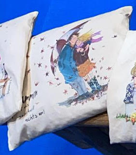 Kissen-Kopie Sweet Design Kirschkernkissen - Zusammen pustet uns so schnell nichts um! - SALE