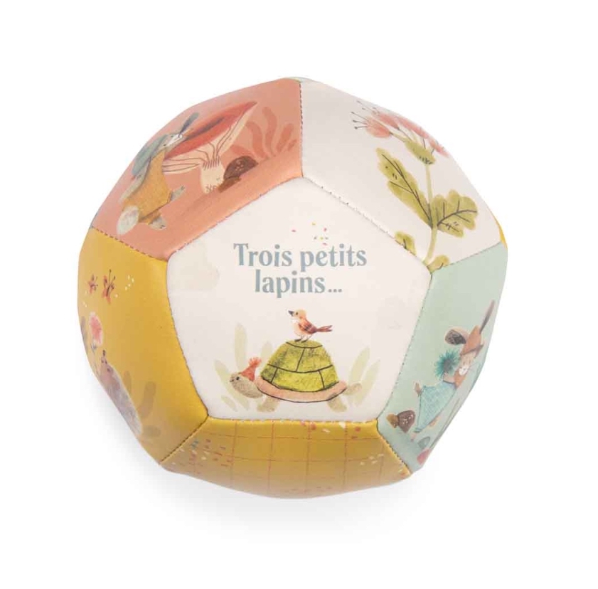 3575676785102__mr678510_1_1200 Moulin Roty Softball - Trois Petits Lapins - Hase & Schildkröte