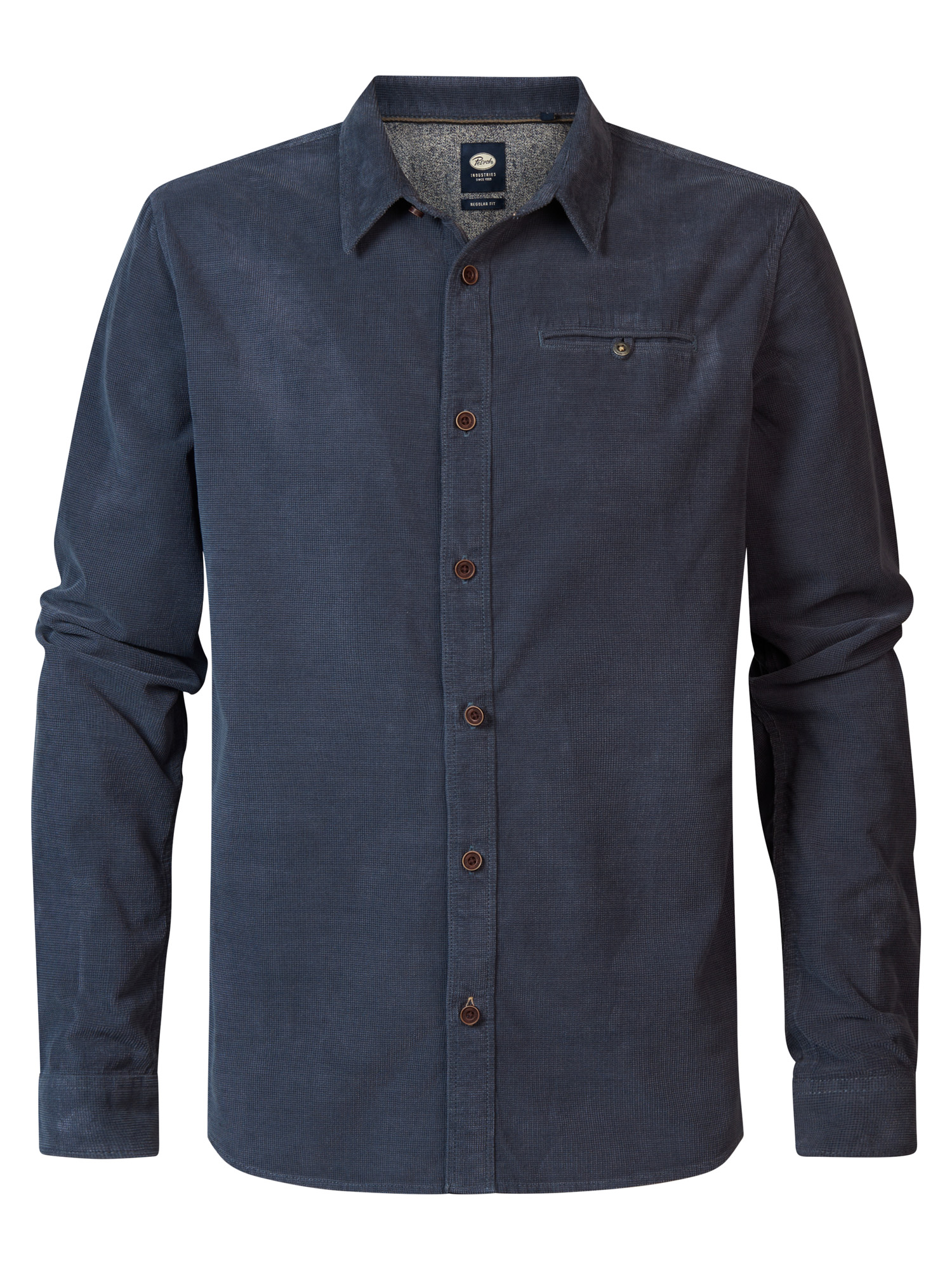 Petrol Industries Hemd in Midnight Blue - Mitternachtblau - SALE Petrol Industries Hemd in Midnight Blue - Mitternachtblau - SALE