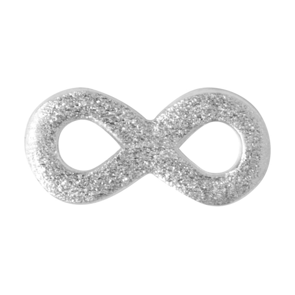 INFINITY_1_PCS-Ear_stud_1_pcs-LULU1120-Silver_1000x LuLu Infinity - Unendlichkeit - Sterling Silber - 1 Ohrring