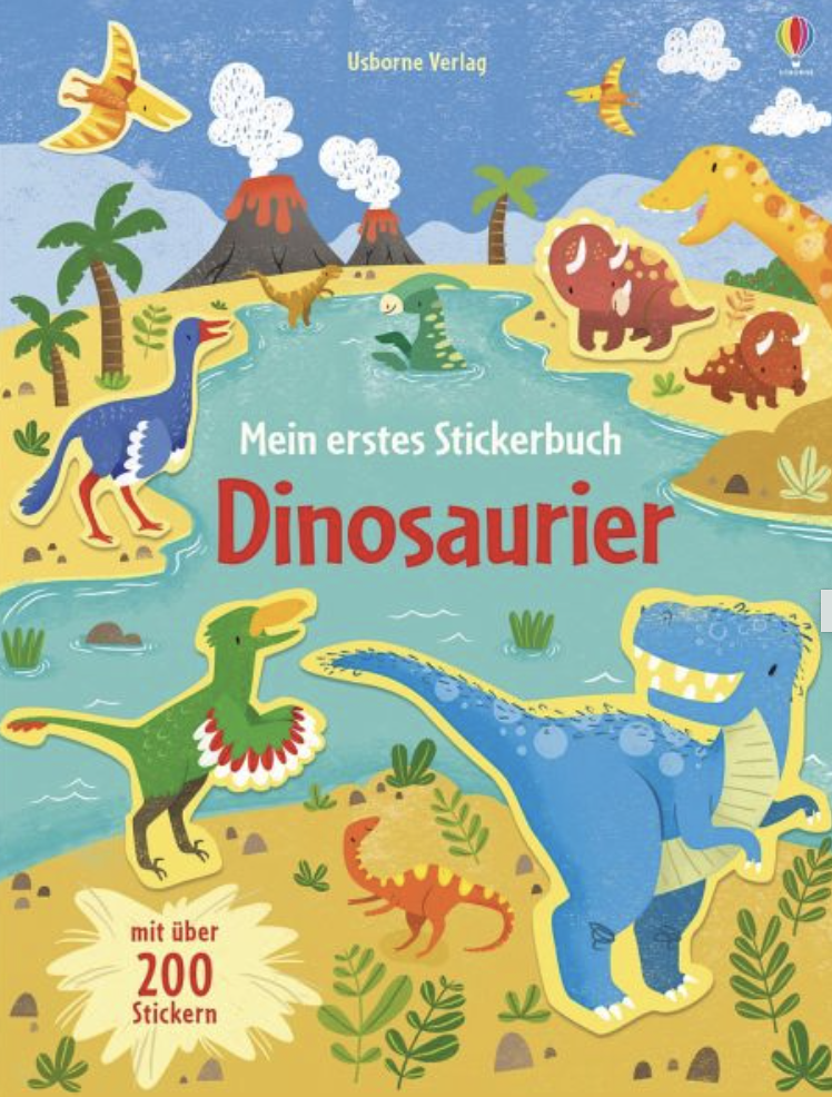 Usborne Mein erstes Stickerbuch - Dinosaurier