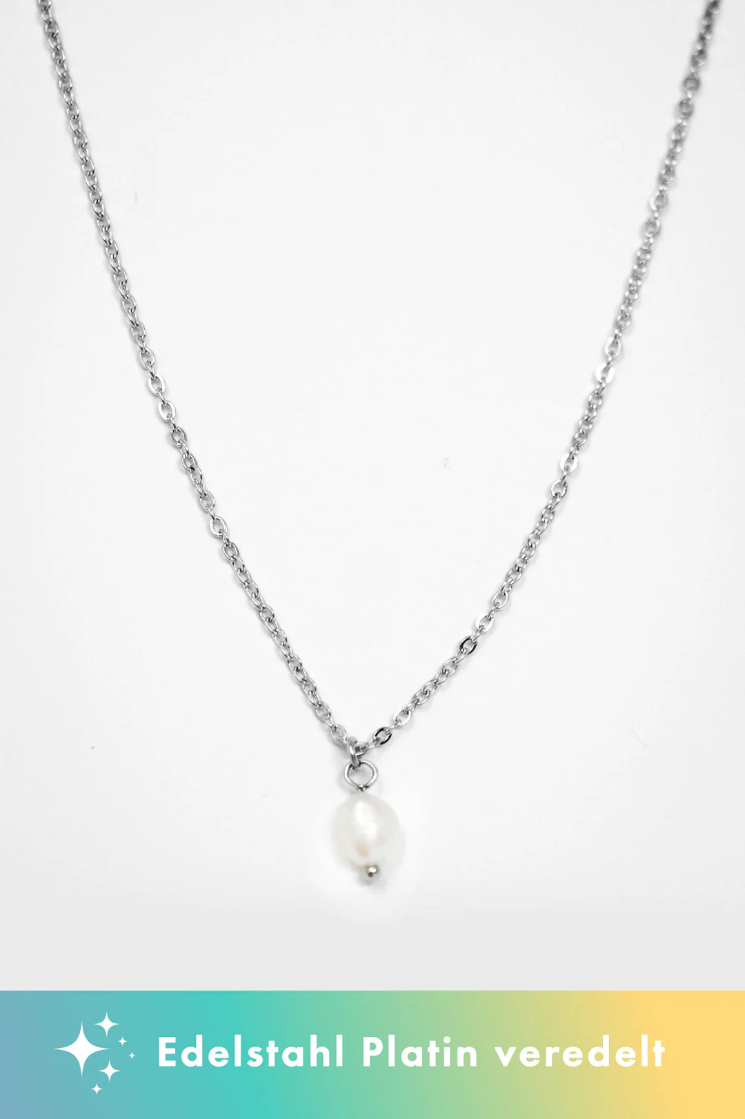 AIMI Halskette Blooming Heimat in Silber mit Perle