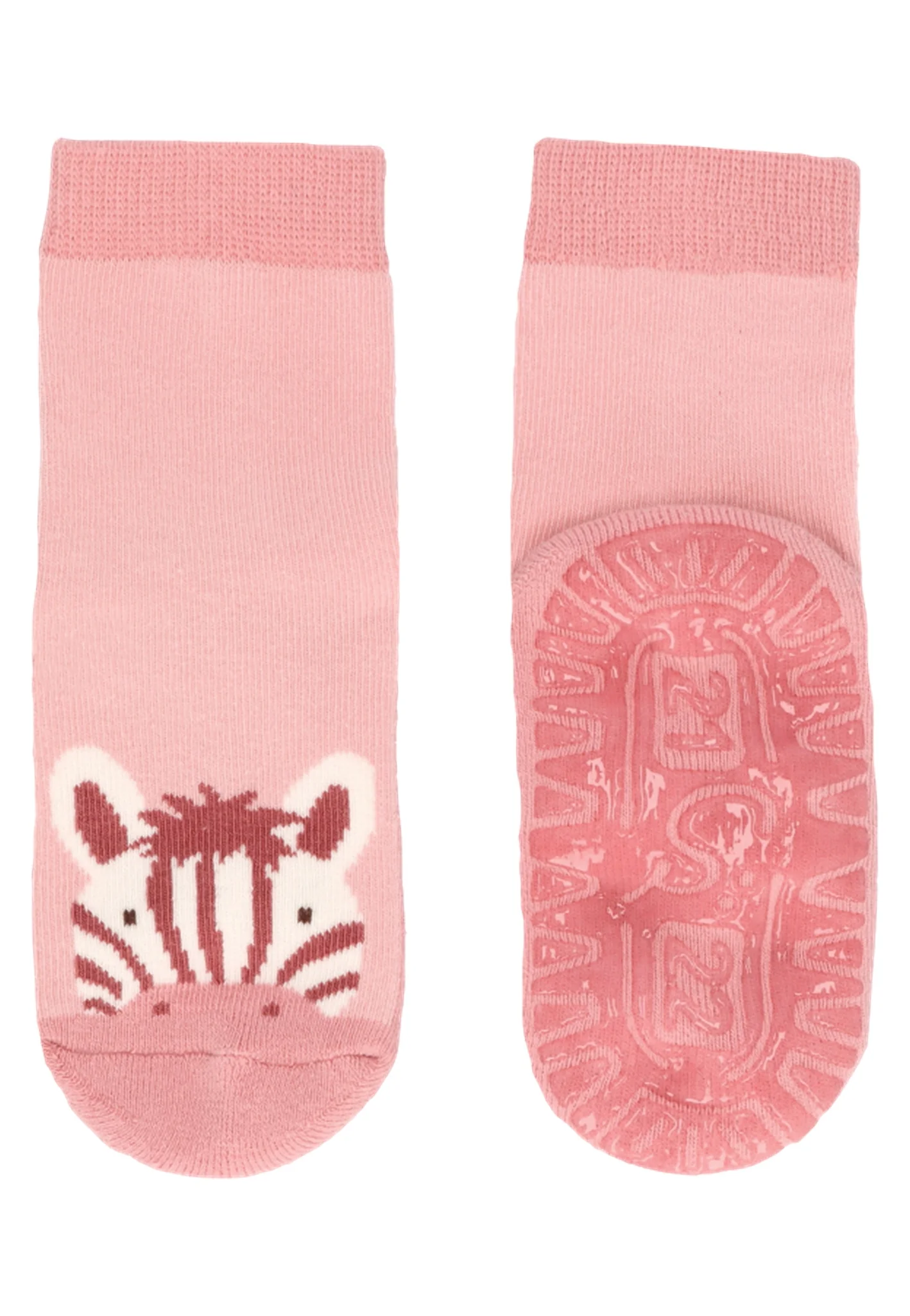 Sterntaler Fliesen Flitzer Air Stoppersocken - 2 Paar - Zebra in Rosa