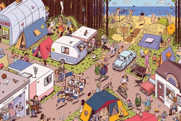 Die 80er Jahre - Das große Wimmelbuch von Walkman bis Wimbledon