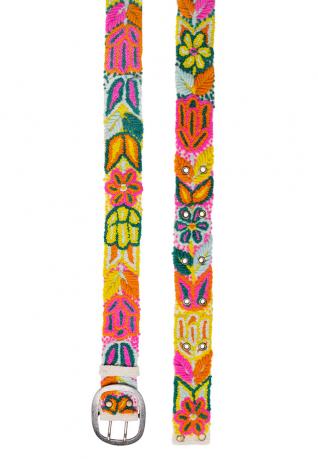 Smitten Gürtel bestickt - Florcita Hawaii bunt Smitten Gürtel bestickt - Florcita Hawaii bunt