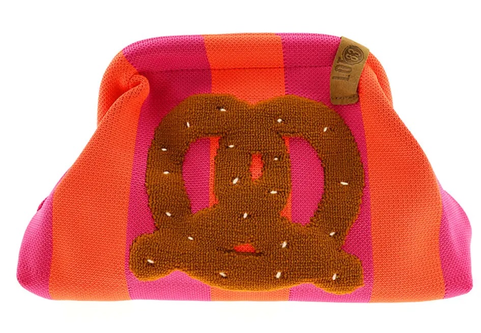 LOT83 Rebel Kulturtasche oder Clutch Emma - Pink Orange - Breze LOT83 Rebel Kulturtasche oder Clutch Emma - Pink Orange - Breze