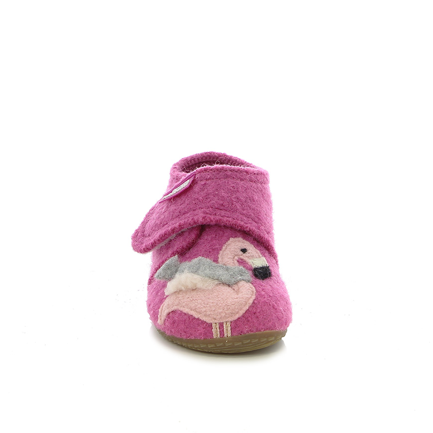 Living Kitzbühel Wollfitz Hausschuhe - Pink Flamingo - SALE