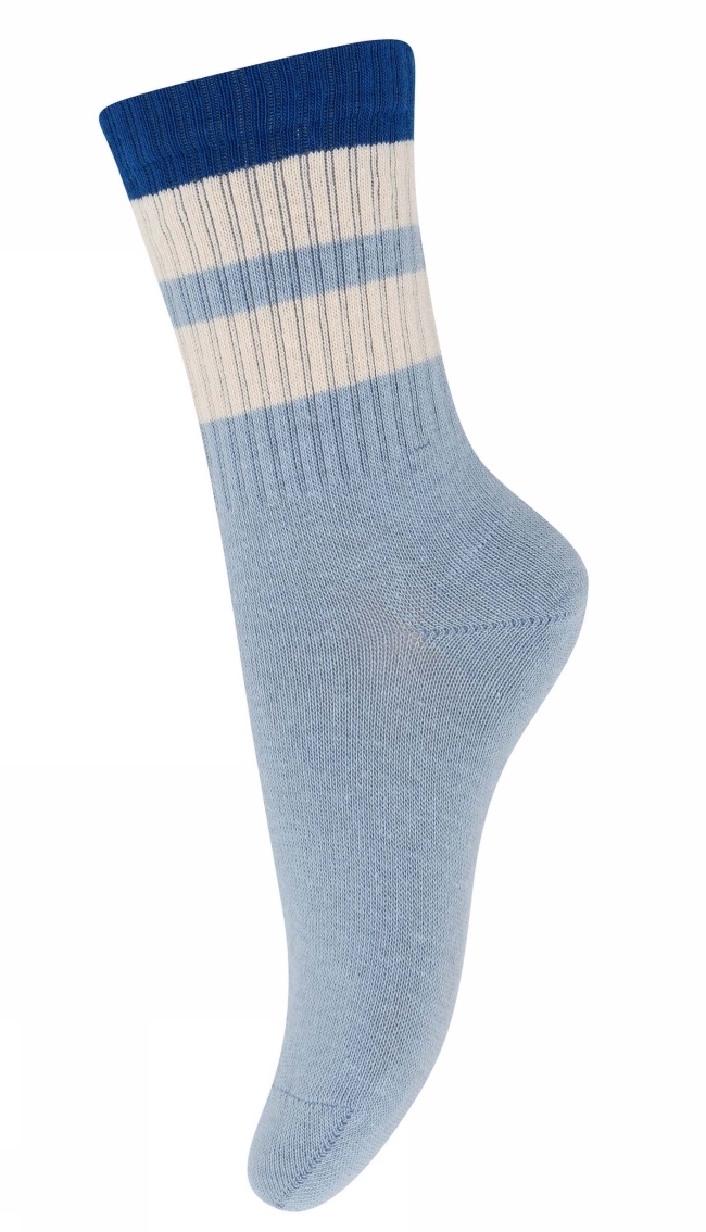 10_79201_0_1468 MP Denmark Frej Sport Socken in Dusty Blau - Rauchblau