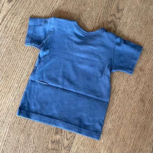 IMG_6206 Hust & Claire Kurzarm T-Shirt in Marineblau - Auto - SALE
