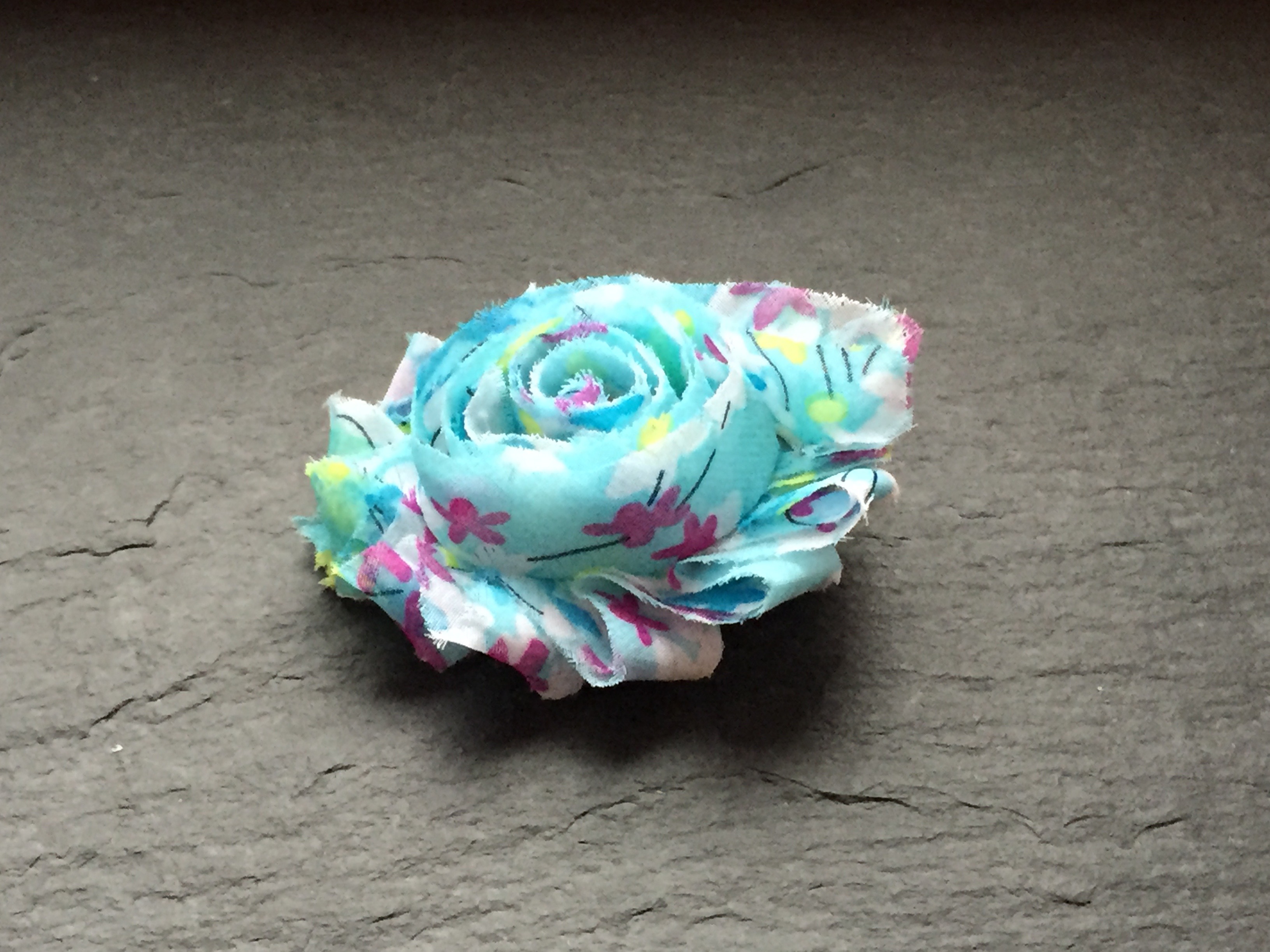 Tropical-WOW-FCL-014-F Wowzers Blütenclips - Shabby Chic für Haare & Kleidung - Blumen