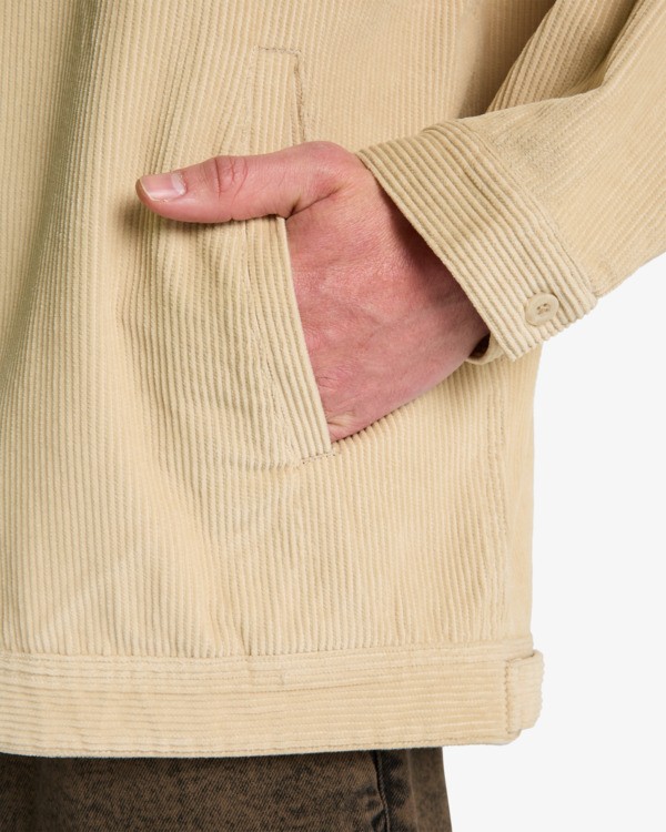 Billabong Bad Dog - Kordjacke für Männer in Chino Beige