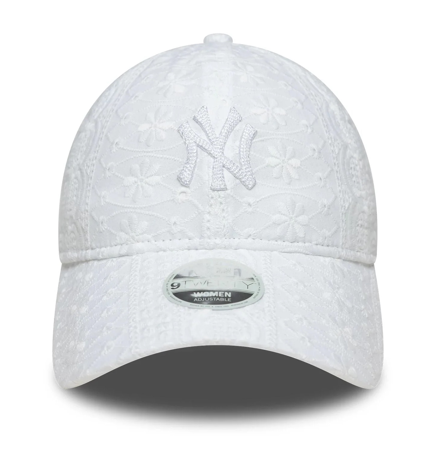 New Era Weiße New York Yankees Damen MLB Broderie 9TWENTY Verstellbare Cap New Era Weiße New York Yankees Damen MLB Broderie 9TWENTY Verstellbare Cap