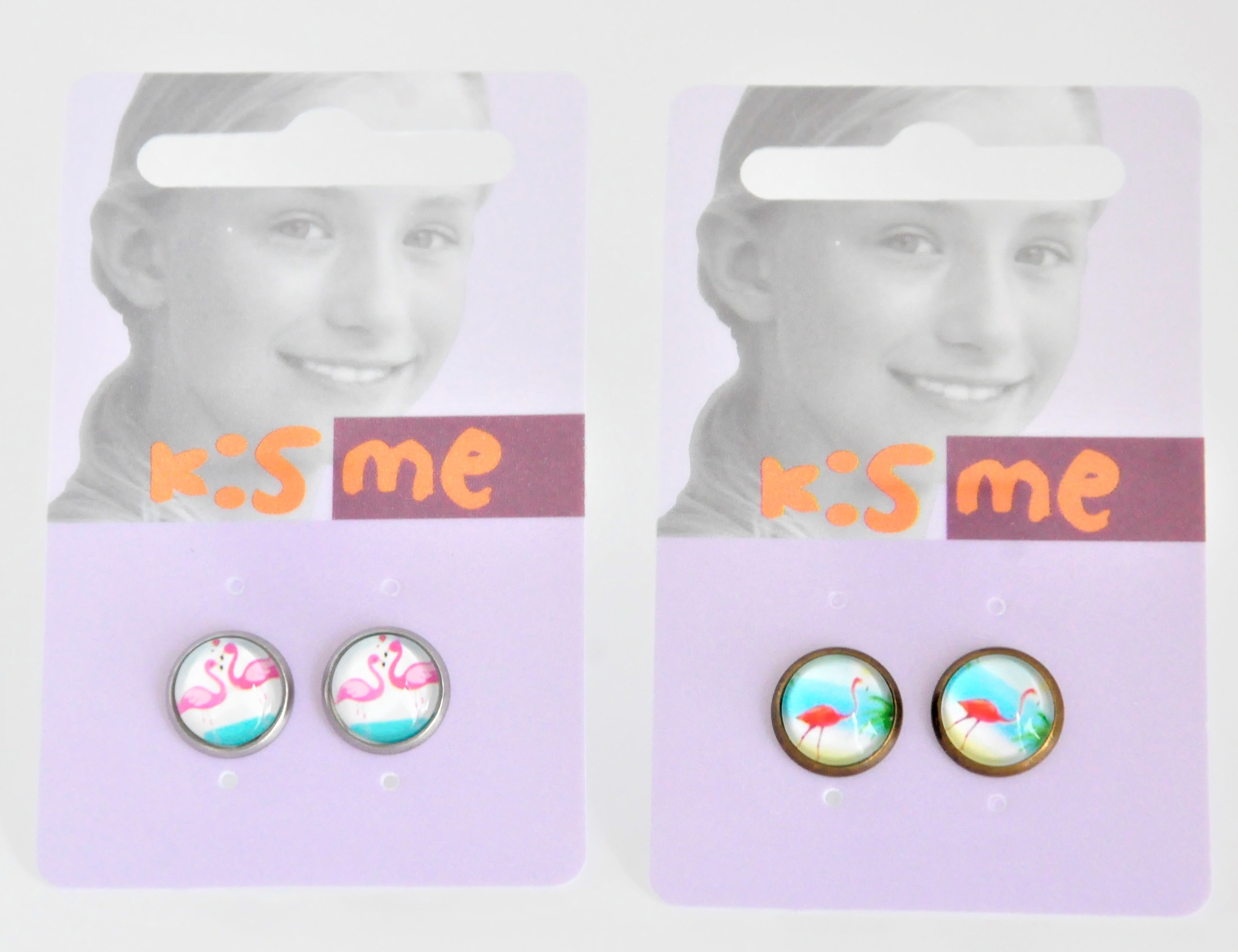 KisMe Ohrringe - Flamingos - Wähle von 2 Designs