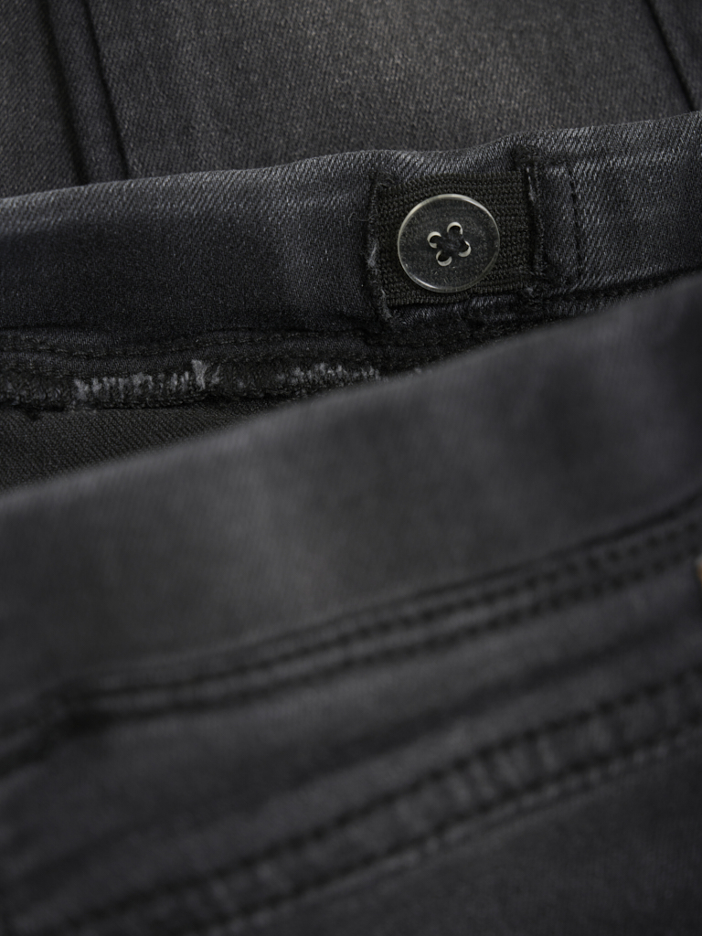Minymo Jegging Hose Strecht Slim Fit - Grey Black Minymo Jegging Hose Strecht Slim Fit - Grey Black