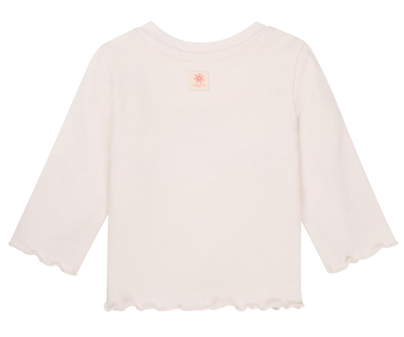 Noppies Langarm Shirt Marlow in wisper white - Herz
