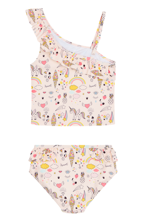 Hust & Claire Faria Bikini mit UV Schutz in Zartrosa - Einhorn - SALE