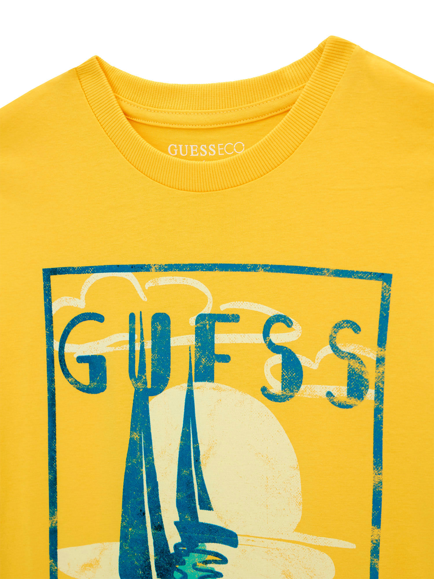 Guess Boys T-Shirt in Gelb - California Sail