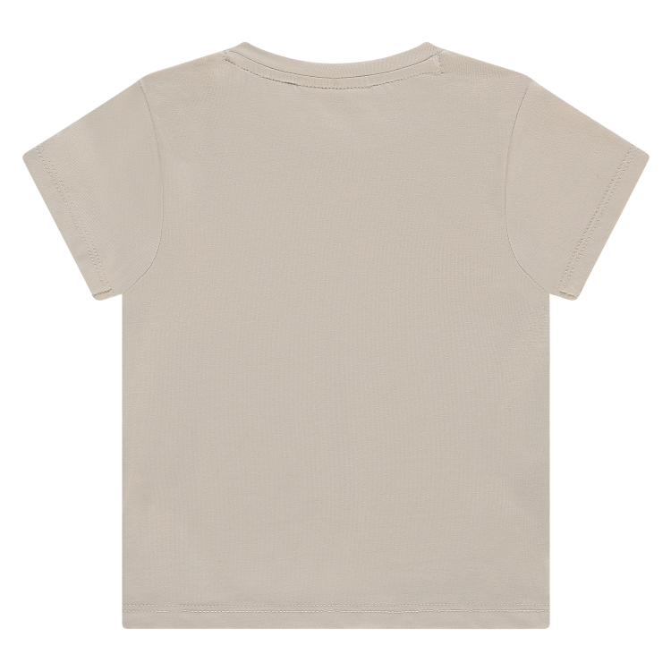 Babyface Baby Boy Kurzarm T-Shirt in Shell Beige - Krokodil Bon Voyage - SALE