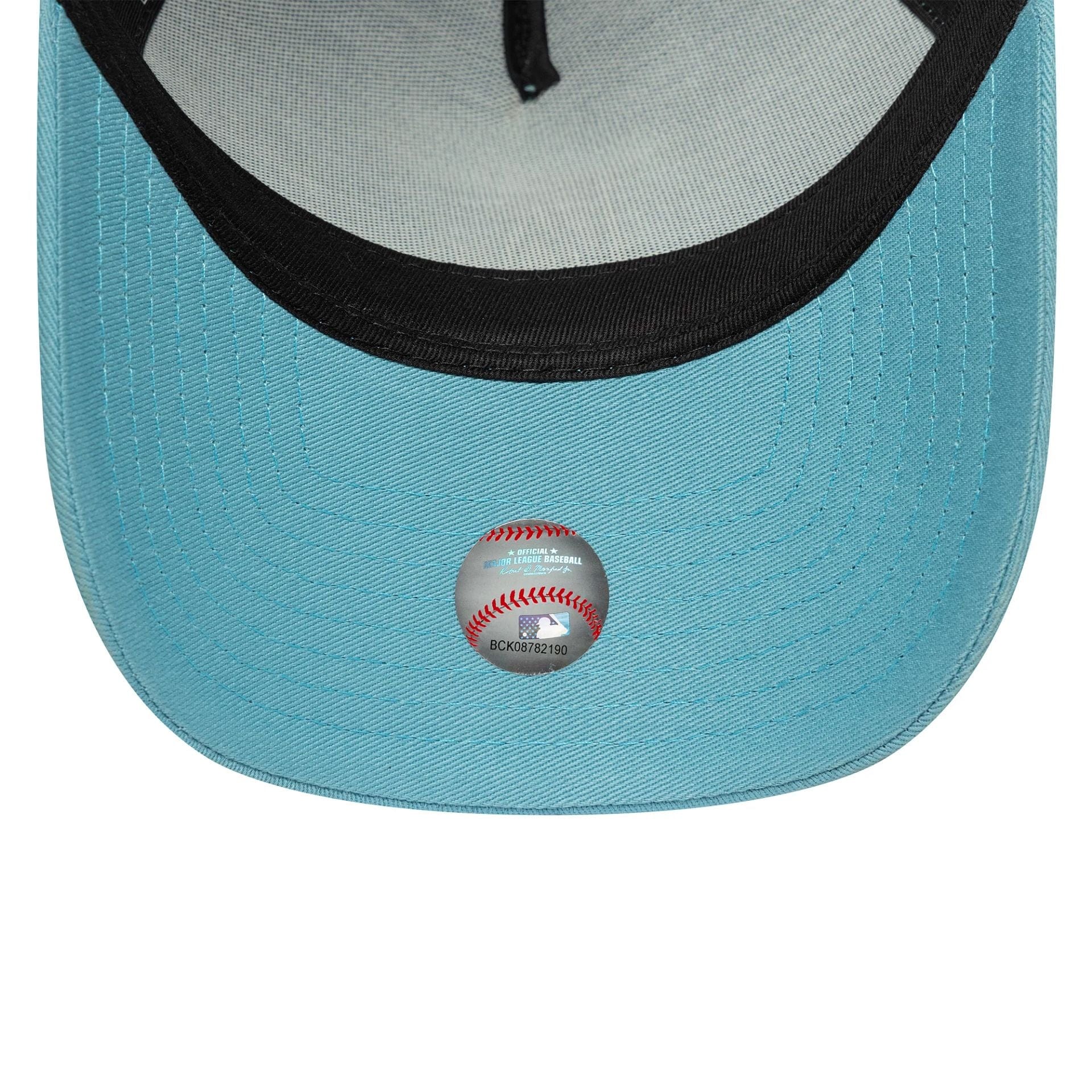New Era Pastellblaue Türkis LA Dodgers MLB League Essential 9FORTY A-Frame Trucker Cap