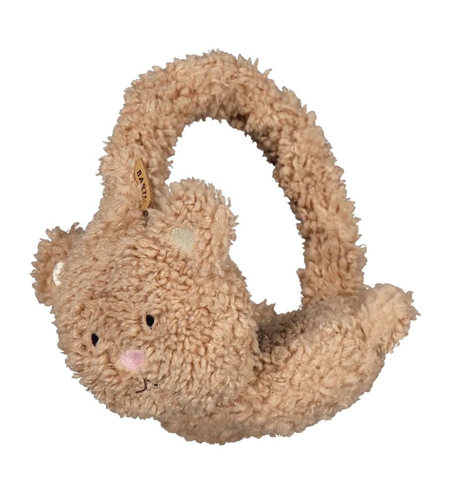 Barts Kids Teddy Ohrwärmer Earmuffs mit Teddyfell in Beige Braun- Bär Barts Kids Teddy Ohrwärmer Earmuffs mit Teddyfell in Beige Braun- Bär