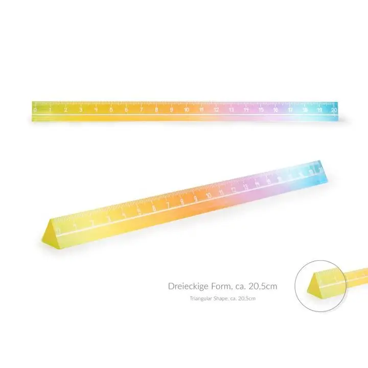 c228b61376380e2c2400a6fdf4041bb7601cee36e387e202615abb97e7e80f3c Trendhaus Good Feelings Regenbogen Lineal