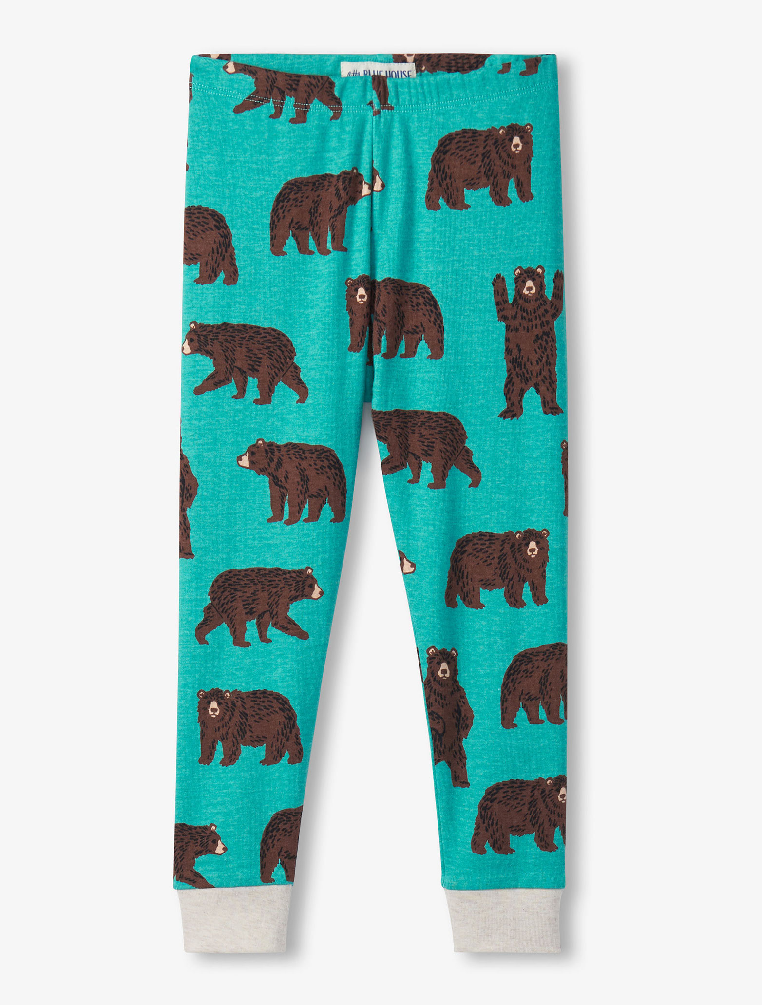 Little Blue House Pyjama in Petrol Bären - Bearly Sleeping Little Blue House Pyjama in Petrol Bären - Bearly Sleeping