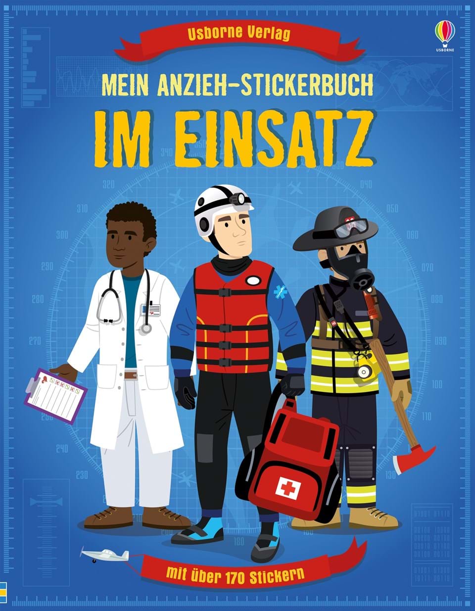 Usborne Stickerbuch Im Einsatz