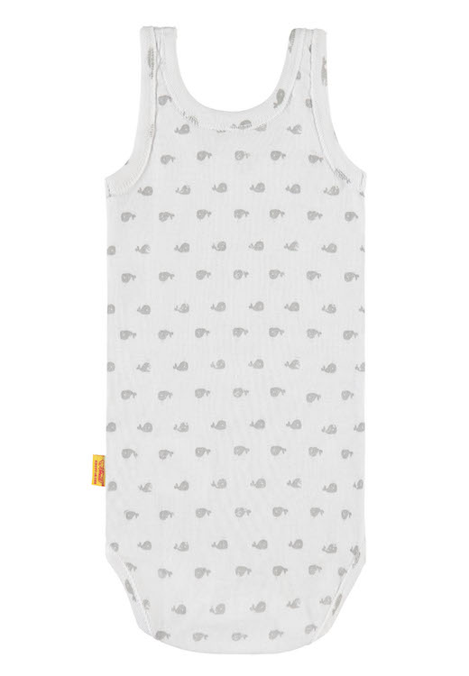 Steiff Body ohne Arm in weiß mit allover Wal Print - SALE
