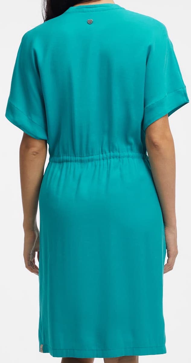 RAG_2411-20045-5006_c Ragwear Damen Blusenkleid Roisa in Grün