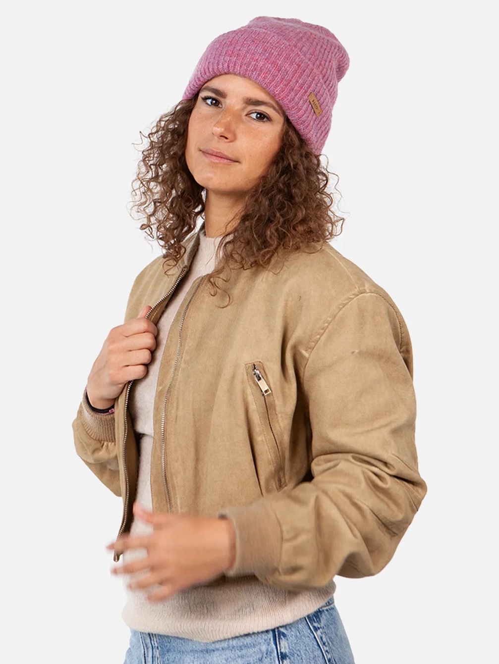 Barts Witzia Beanie in Rose Meliert