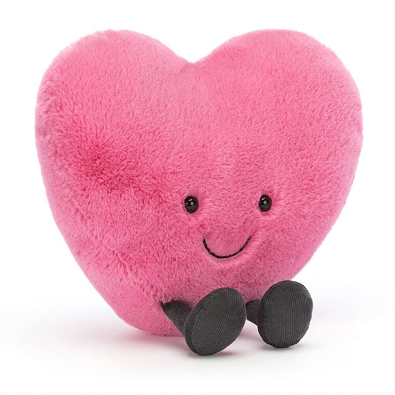 Jellycat Amuseable Pink Heart Large - Pink Herz