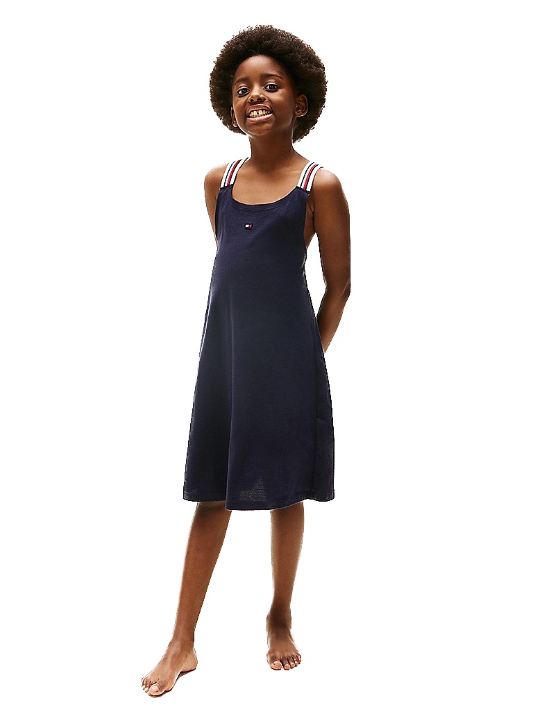 Tommy Hilfiger Strandkleid Global Stripe - Navy Blau - SALE Tommy Hilfiger Strandkleid Global Stripe - Navy Blau - SALE