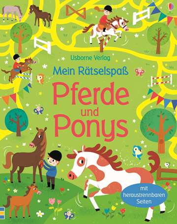 Usborne Mein Rätselspaß Pferde und Ponys