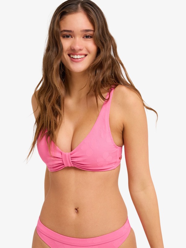 Roxy Paradise - Bikinitop in Sangria Sunset Rosa mit Bügeln für Frauen Roxy Paradise - Bikinitop in Sangria Sunset Rosa mit Bügeln für Frauen