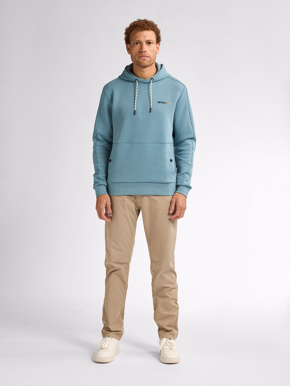 Petrol Industries Herren Chinohose Seafoamstone in Light Tan Beige
