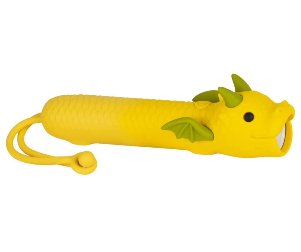 Rabbit & Friends Drache Taschenlampe in Gelb - Draco