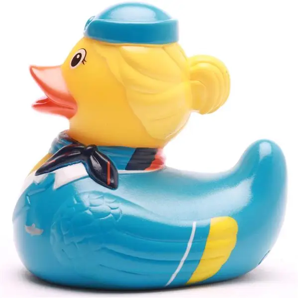 Lanco Duck - Naturkautschuk Badeente Gummiente - Stewardess