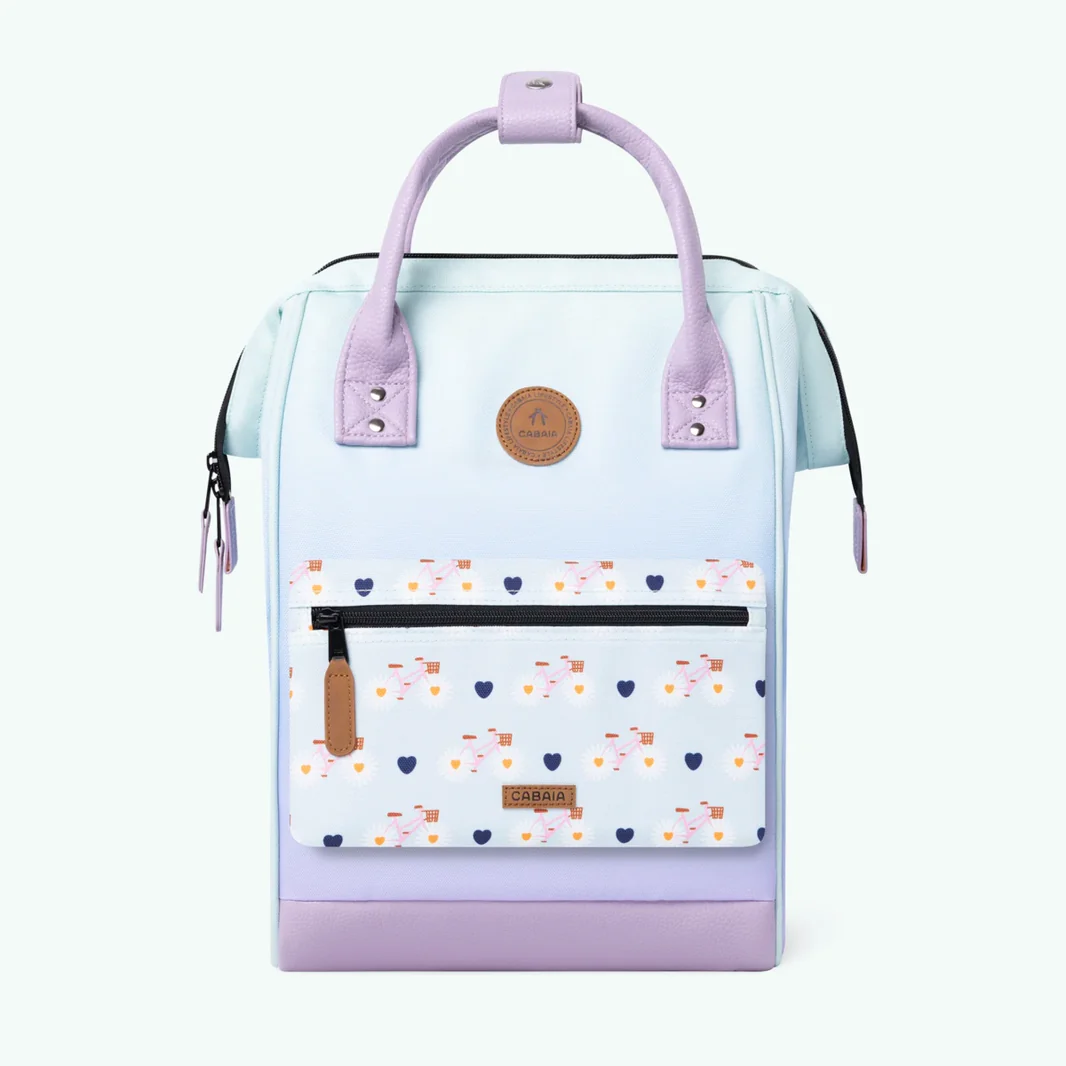 Cabaia Rucksack MYKONOS Medium mit Laptop-Fach Blau/Lila Farbverlauf