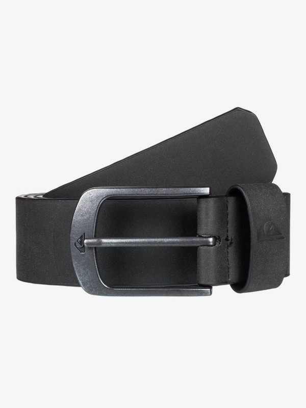 Quiksilver Gürtel aus Kunstleder Main Street - Schwarz