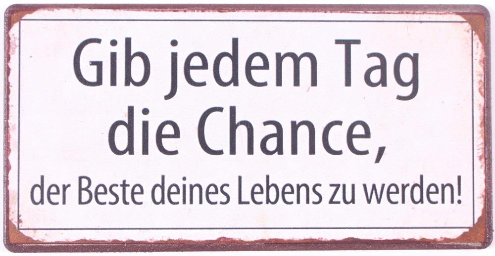 em3392-p Lafinesse Magnet - Gib jedem Tag die Chance, der Beste deines Lebens zu werden!