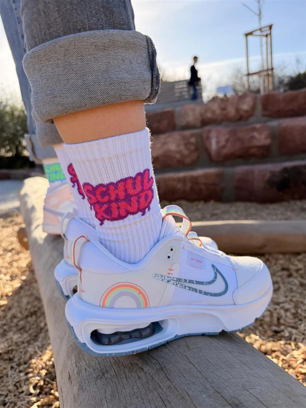 My Day My Dream Schulkind Socken - Graffiti Pink My Day My Dream Schulkind Socken - Graffiti Pink