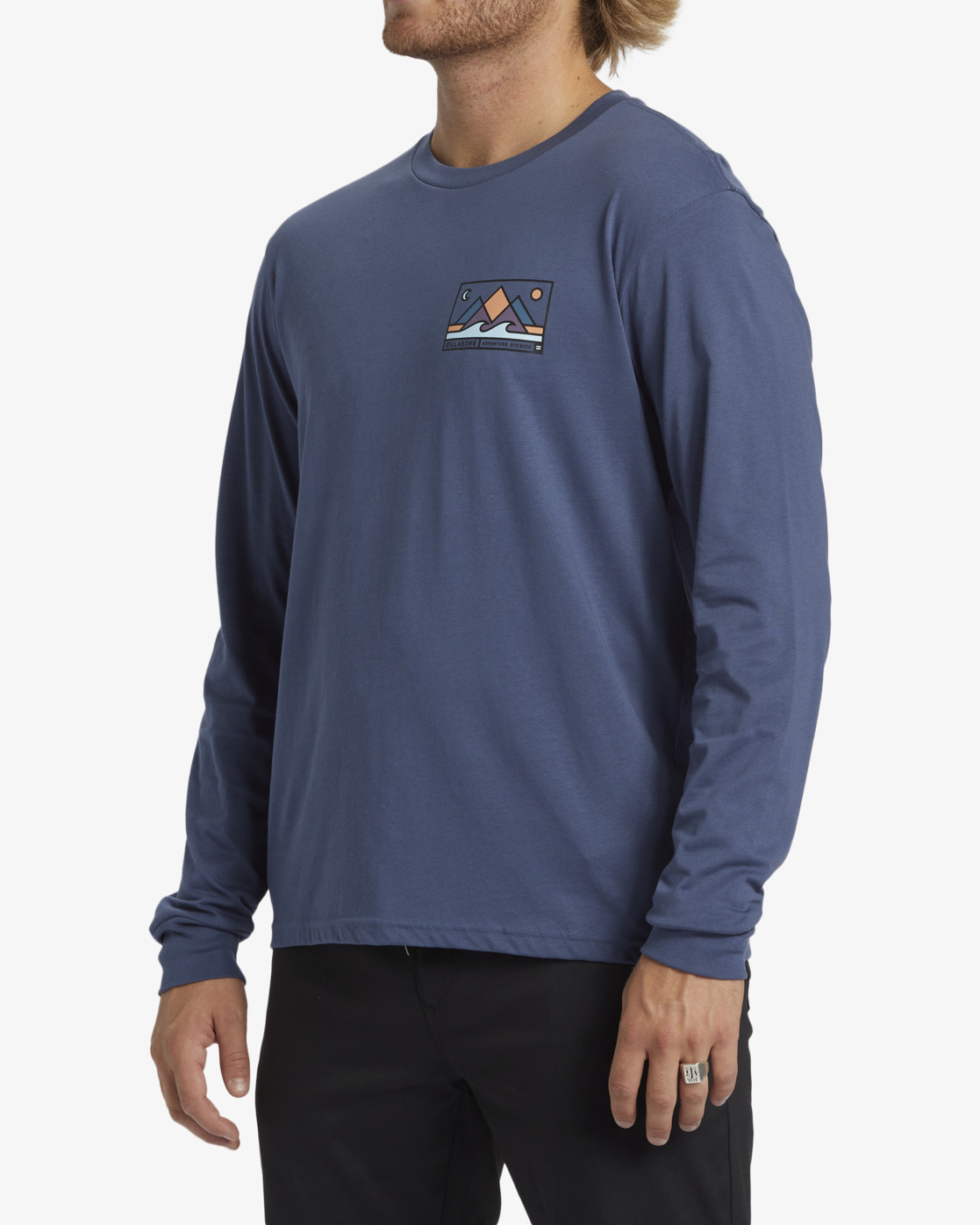 Billabong Range Langarmshirt für Männer - Slate Blue/Blau
