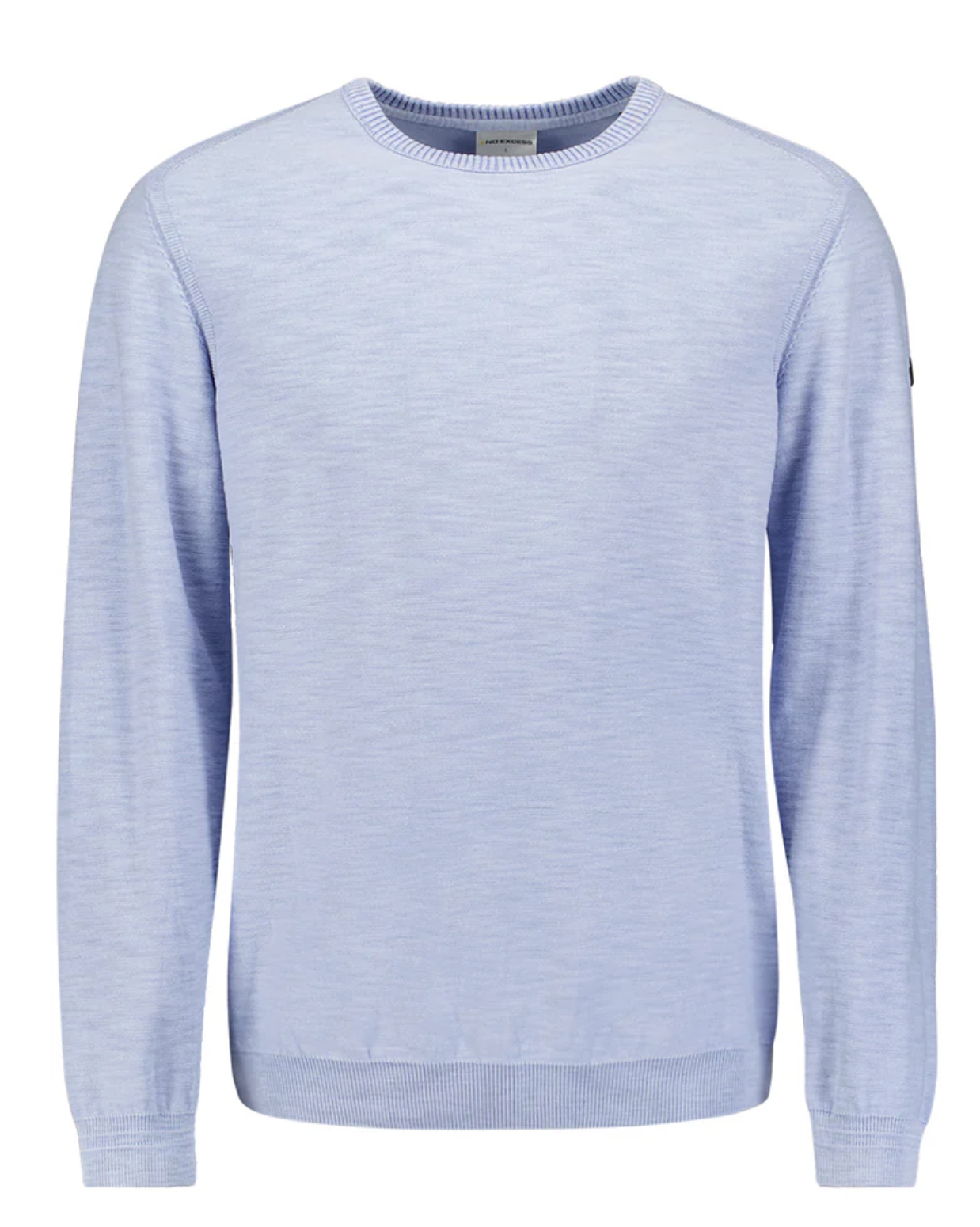 No Excess Herren Feinstrickpullover in Blau No Excess Herren Feinstrickpullover in Blau