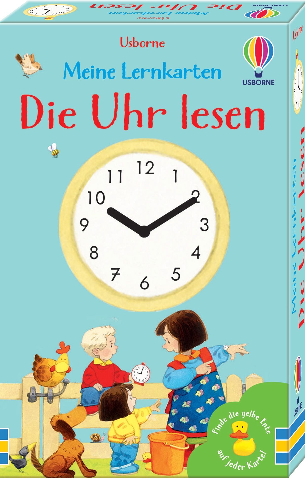 Usborne Meine Lernkarten – Die Uhr lesen