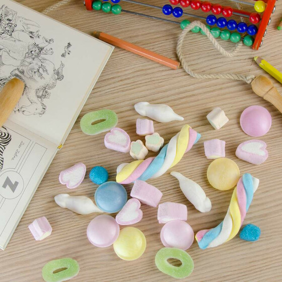 Der Zuckerbäcker Bunte Süßigkeiten Mischung Zuckertüte - Süss & Zauberhaft Der Zuckerbäcker Bunte Süßigkeiten Mischung Zuckertüte - Süss & Zauberhaft