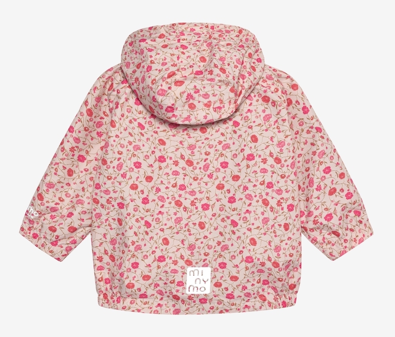 Minymo Baby Sommerjacke Peach Whip Pink Allover Blumen