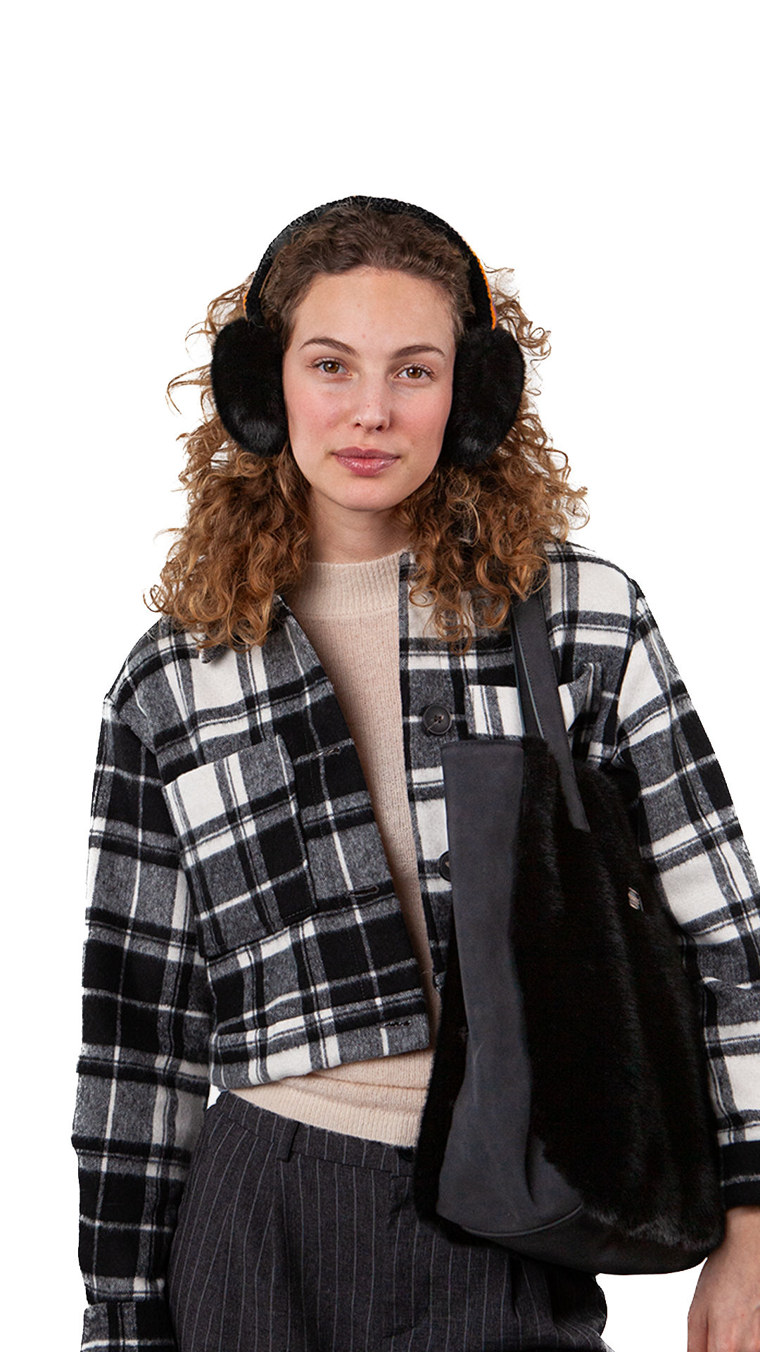 Barts Crochetband Earmuffs/Ohrwärmer - Schwarz Barts Crochetband Earmuffs/Ohrwärmer - Schwarz